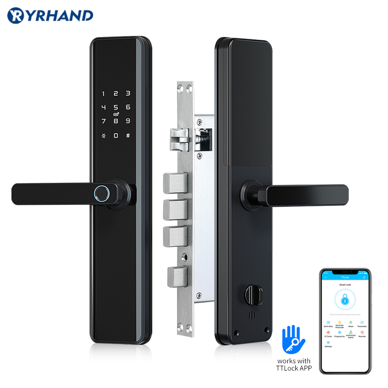 Letter Opener Brass - Ttlock wasserdicht Bluetooth WiFi Finger abdruck
