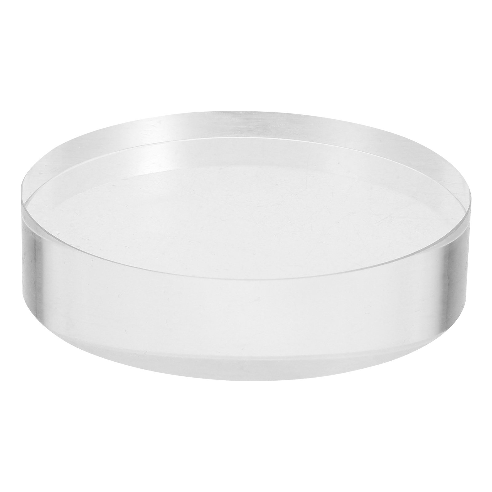 Paper Weight Crystal - Runder Kristall-Papierdrückstein 3,15 Zoll, klarer Glas-Papierdrückstein