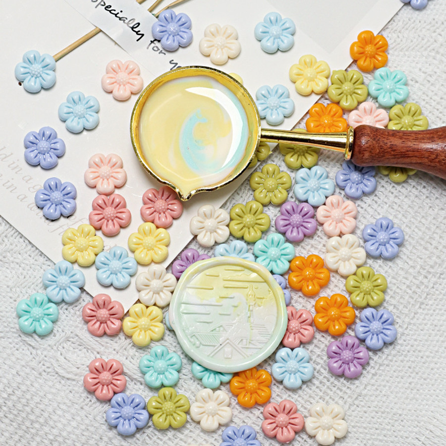 150 Stück/Beutel, blumenförmig – Wax Seal Stamp Set Bewertung und Preis