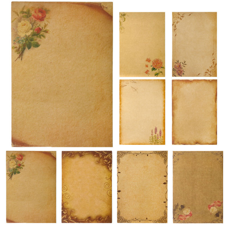 16 Stück Vintage-Schreibpapier – Ink Blotter Paper Bewertung und Preis