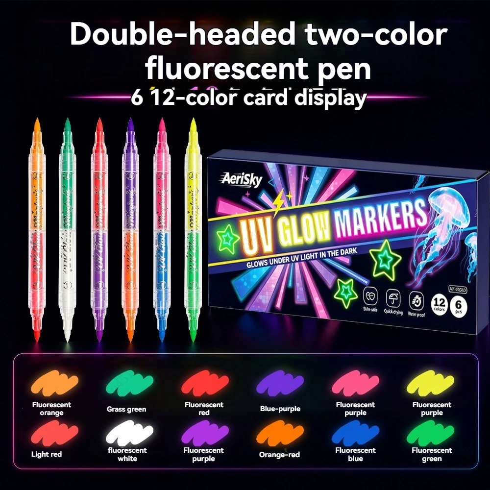 12 Farben, doppelseitige UV-Ne – Copic Marker Sketch Bewertung und Preis