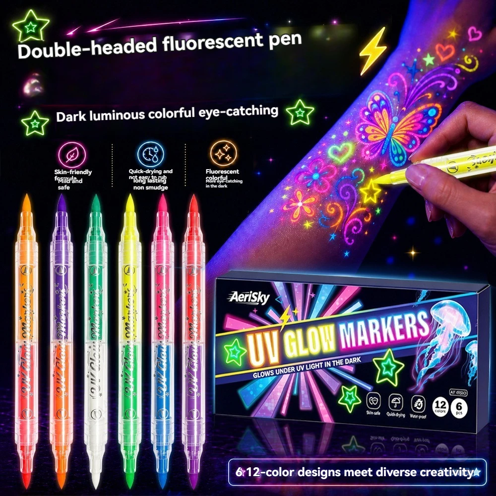 12 Farben, doppelseitige UV-Ne – Copic Marker Sketch Bewertung und Preis