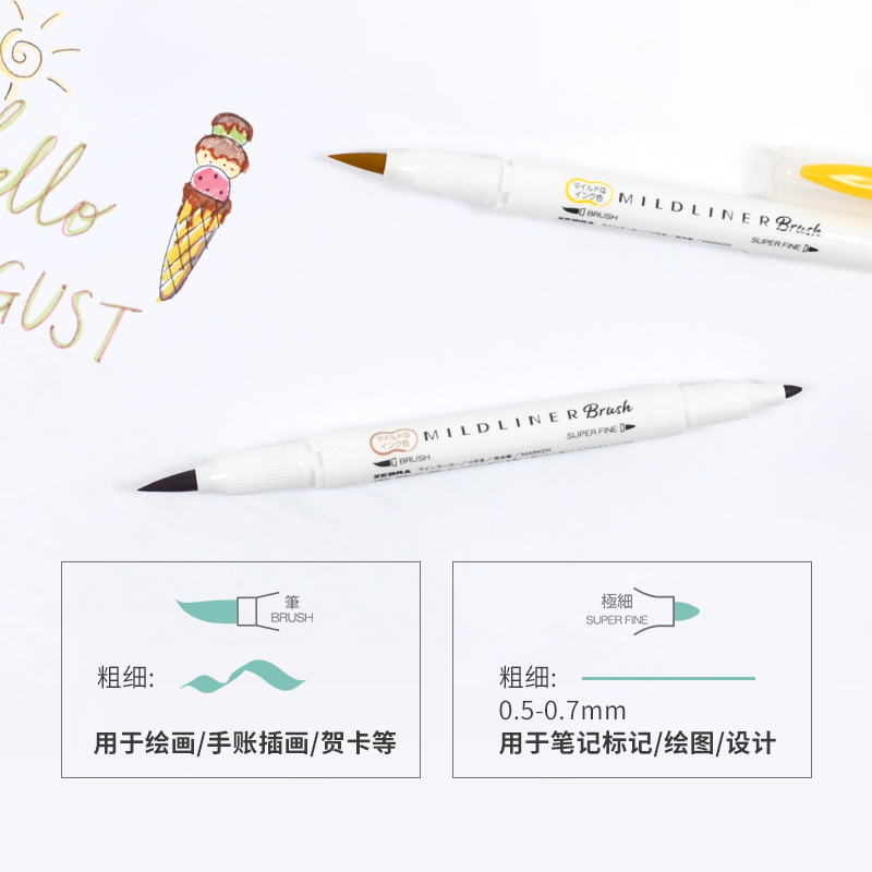 Zebra Colores Doppelköpfiger T – Zebra Pen Sarasa Bewertung und Preis